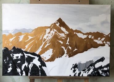 картина гул: Продаю изображение на холсте размером 100х60, выполненное акриловыми — 1