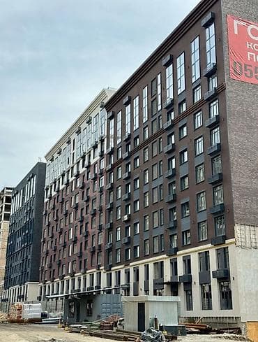 квартира кекрек: 3 комнаты, 96 м², Элитка, 7 этаж, Готовая ПСО (под самоотделку) — 1