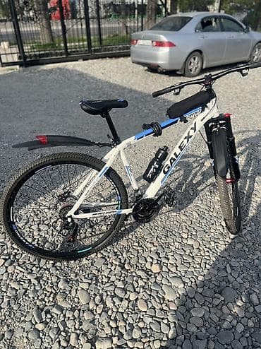 черные часы: Горный велосипед, Galaxy, Рама XL (180 - 195 см), Алюминий — 5