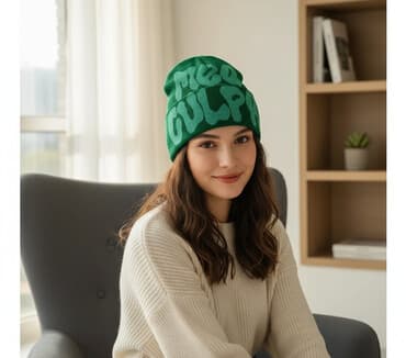 шапка с ушками которые поднимаются купить: Трикотажные шапки-бини с жаккардовыми принтами - Формат: плотная — 1