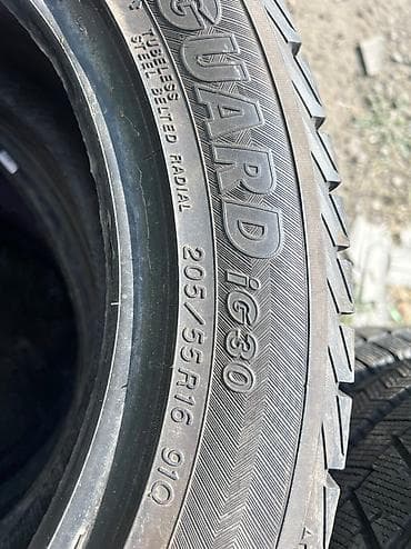 ф 90: Шины 205 / 55 / R 16, Зима, Б/у, Комплект, Легковые, Япония, Yokohama — 5
