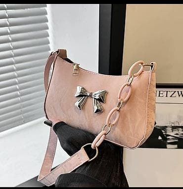 мусульманские платья: Сумка baguette с декоративным бантом - Формат: компактная сумка на — 2