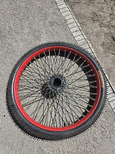 рама для велосипед: Переднее колесо для велосипеда (под ободной тормоз или V-brake). - — 1