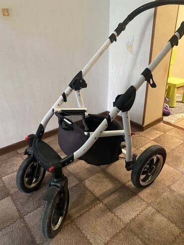 прогулочные коляски cam: Коляска, цвет - Желтый, Б/у — 2