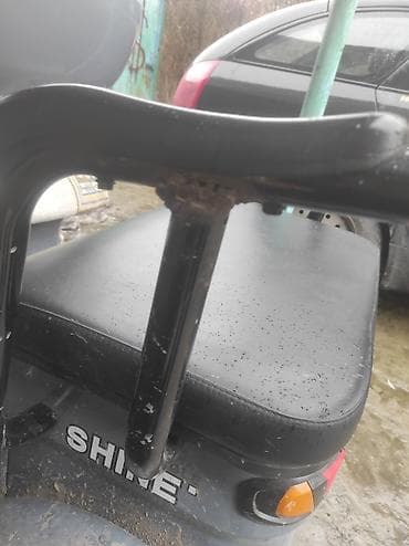 шлем для тайквандо: Электроскутер-трёхколёсник “Vintage” - Компоновка: трёхколёсная — 1