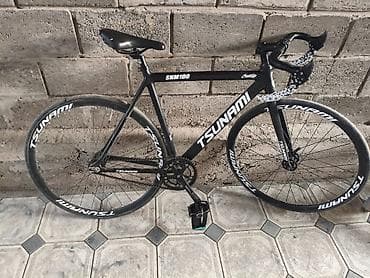 алюминий велосипед: Шоссейный велосипед, Tsunami, Рама L (172 - 185 см), Б/у — 1
