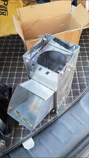 куплю лотки: Портативная печь-ракета (rocket stove) для кемпинга и готовки на — 4