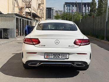 w205: Mercedes-Benz C-Class: 2019 г., 2 л, Автомат, Дизель, Купе — 2