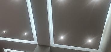 строительство загородных домов под ключ: Выполнением отделочных работ гипскартон шпаклевка декор понел стяжки — 9