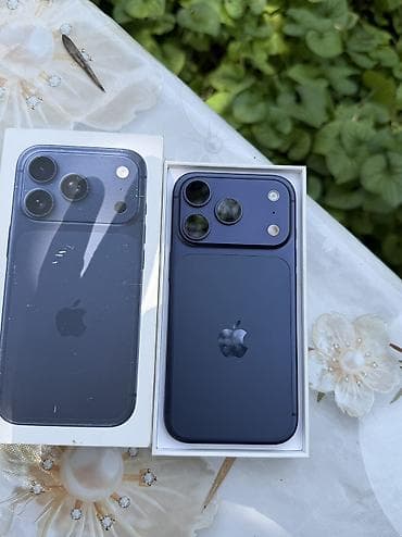 IPhone 17 Pro, Б/у, 256 ГБ, Синий, 100 %