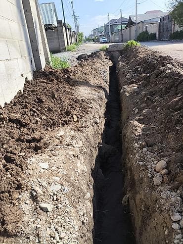 Үй жана бакча: Копаем Траншей Септики под ключ из бетонных колец ручной работы жакшы — 9