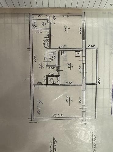 106: 2 комнаты, 53 м², 106 серия, 1 этаж, Старый ремонт — 10