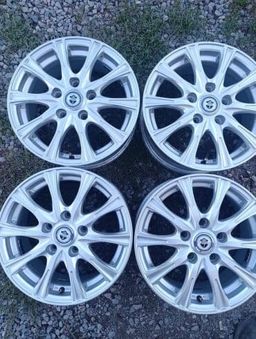 купить диск на машину: Куйма Дисктер R 15 Weds, Комплект, тешиктери - 5, Колдонулган — 9