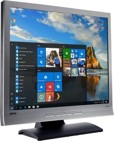компьютер benq: Монитор, Benq, Б/у, LCD, 17" - 18" — 2
