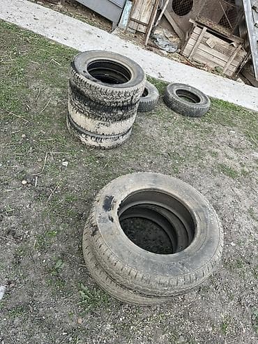 r16 4x100: Шины 195 / 70 / R 15, Всесезонная, Б/у, Комплект, Легкий коммерческий транспорт (C/LT), Корея, Hankook — 6