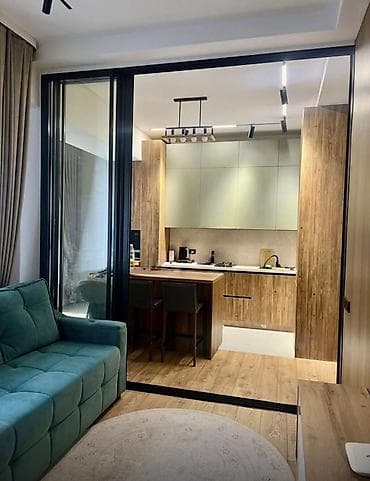 Квартиры: 2 комнаты, 61 м², Асанбай мкр Элитка, 6 этаж, Дизайнерский ремонт — 3