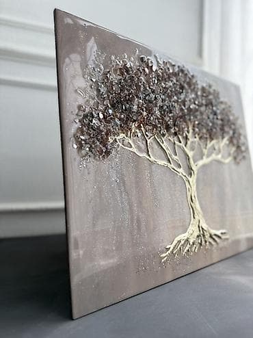 berber mirror second hand: Авторская интерьерная картина «Дерево Изобилия» Размер 50x40см - — 3