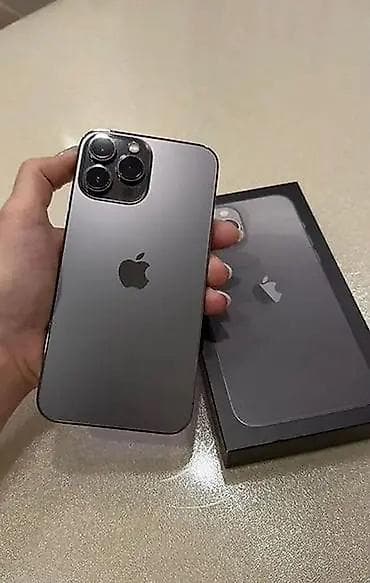 xiaomi 11 цена в бишкеке: IPhone 13 Pro, Space Gray, Коробка, 90 % — 1