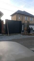 металлические ворота фото и цены: Современные откатные/распашные металлические ворота с горизонтальной — 20