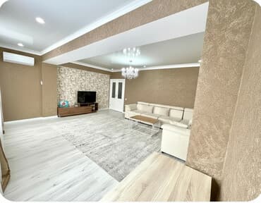 Просторна, остаётся все техника и мебель - Светлая гостиная открытой