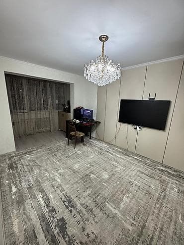 4: 3 комнаты, 58 м², Кок-Жар мкр 104 серия, 4 этаж, Косметический ремонт — 3