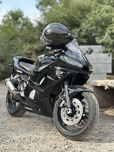 дизелный двигатель: Спортбайк Yamaha, 600 куб. см, Бензин, Взрослый, Б/у — 4