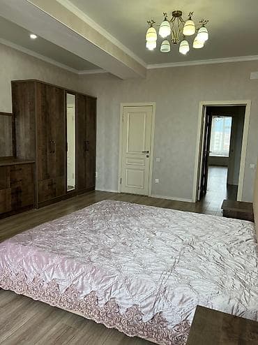 квартирв: 3 комнаты, Без подселения, С мебелью полностью — 4