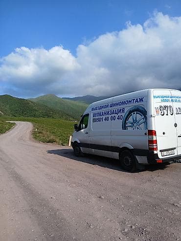 выездной шиномонтаж 24: Выездной шиномонтаж на базе микроавтобуса Mercedes-Benz Sprinter — 2