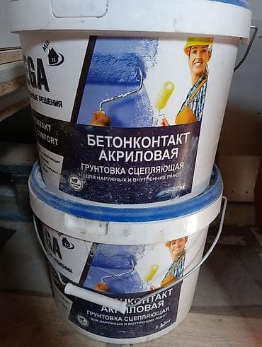 клей для бетона: Акриловая, Адгезионная, MEGA, 12 кг — 1