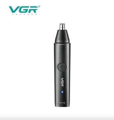 триммер для носа: ✂️ триммер для носа, ушей и бровей vgr v‑613 2 в 1 универсальный уход — 3