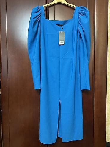 Блузкалар: Женская одежда 1) Вечернее платье из темно-синего бархата: - — 5