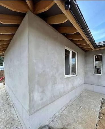 бетон тешкич: Штукатурные работы под правило и маяки - Выравнивание стен и откосов — 2