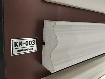 корниз: Наружный декоративный карниз KN-003, размер профиля 200×95 мм. - — 1
