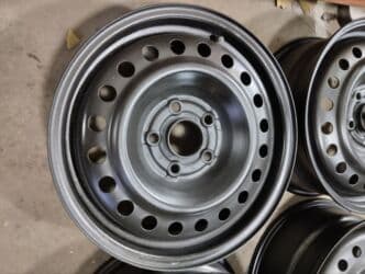 оригинальные штампованные диски опель: Железные Диски R 16 Toyota, Комплект, отверстий - 5, Б/у — 1