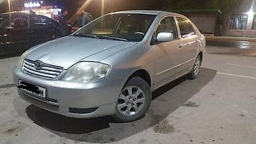 Toyota Corolla: 2003 г., 1.6 л, Механика, Бензин, Седан