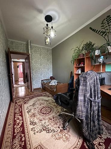кош кол комнаты: 4 комнаты, 60 м², 105 серия, 7 этаж, Косметический ремонт — 3