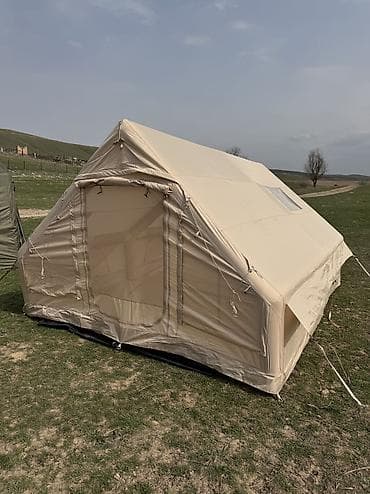 Палатки: 🏕️ Жаңы чатыр сатылат! ✔️ Размери: 4м × 3м × 2.1м ✔️ Материалы — 3