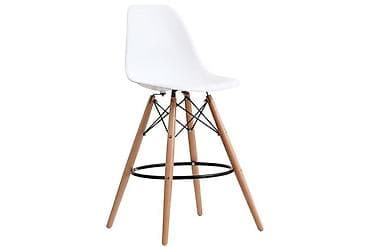 Барный стул Eames 113х54х46 белый Грузоподъемность до 150-200 кг