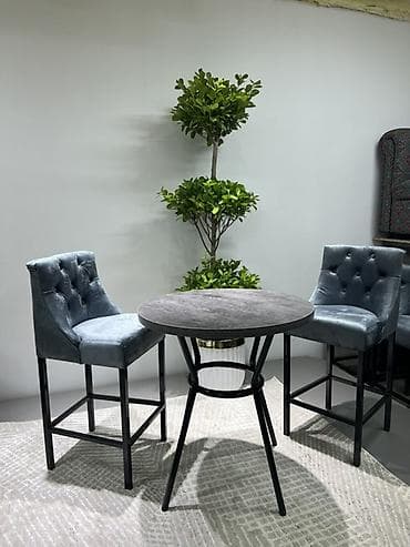 гостивой стол: Стул для зала, Новый, Железо — 5