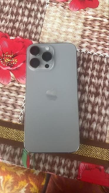 проектор с экраном для школы: IPhone 16 Pro Max, 256 ГБ, Space Gray, Чехол, 91 % — 1