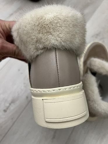 сапоги женские: Натуралки! Новые! Мех норка Зимние женские полусапоги/сникерсы с — 10
