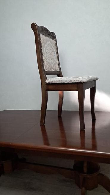 столы раскладные для гостинной: Стол и стул для зала, цвет - Коричневый — 3