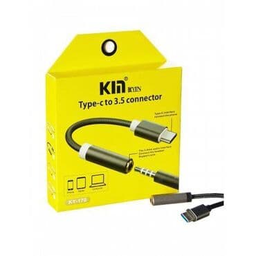 айфон адаптер: Переходник type c to 3-5 connector — 1