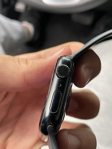 Смарт-часы: Apple Watch Series 7, 45 мм, корпус в цвете «Midnight» с черным — 4