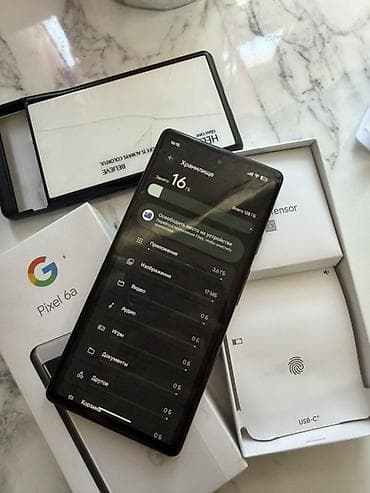 aiphon x: Google Pixel 6A, 128 ГБ, цвет - Белый, 1 SIM, eSIM — 5