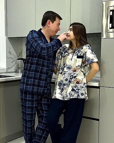 s: Мужской домашний костюм, XS, S, 2XL, Новый, цвет - Синий, Самовывоз, Бесплатная доставка, Платная доставка — 4