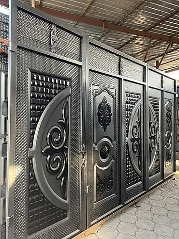 argus security systems: Кованые и металлические уличные ворота для частного дома - Типы — 3
