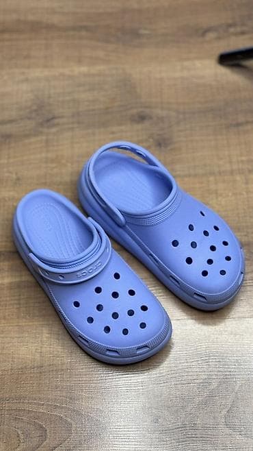 Сабо, 36, Crocs, Б/у, цвет - Фиолетовый, Самовывоз