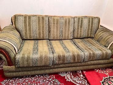 кресло ош: Ашкана үчүн жумшак бурчек, Колдонулган, Өзү алып кетүү, түсү - Жашыл — 2