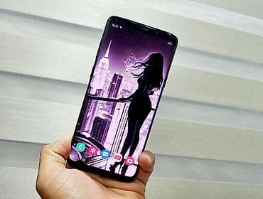 nokia e90: Samsung Galaxy S9 Plus, Б/у, 64 ГБ, цвет - Черный, 1 SIM, 2 SIM — 5